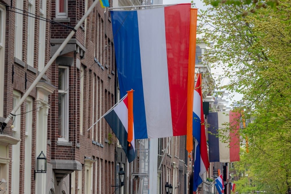 Vlaggen op nationale feest- en gedenkdagen